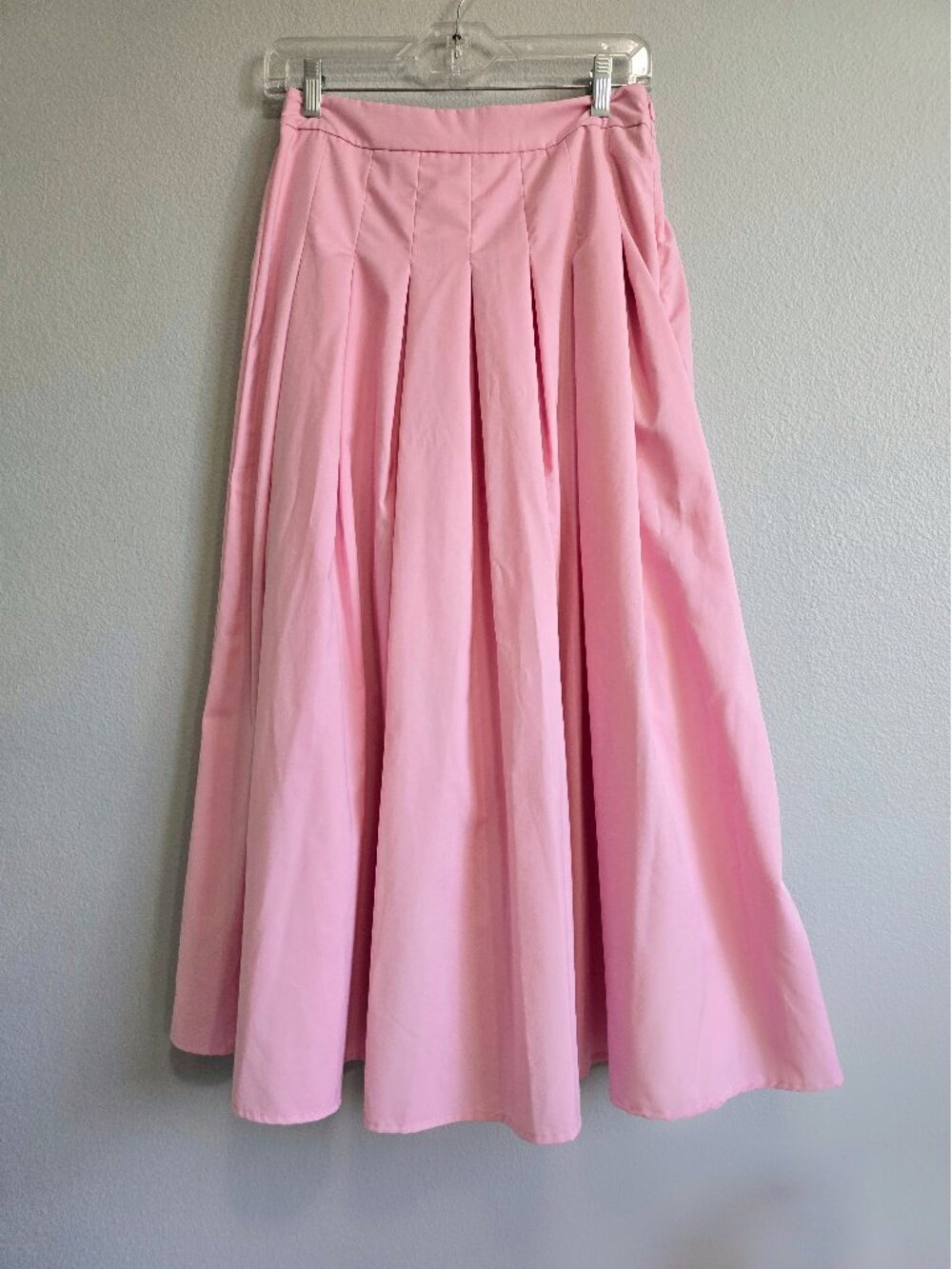 Dazy Pink Maxi Pleated Skirt size L